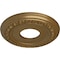 Ekena Millwork Jackson Ceiling Medallion (Fits Canopies up to 7 3/8"), 12 1/4"OD x 4"ID x 1 1/8"P, Pale Gold CM12JAPAS - alternate 5